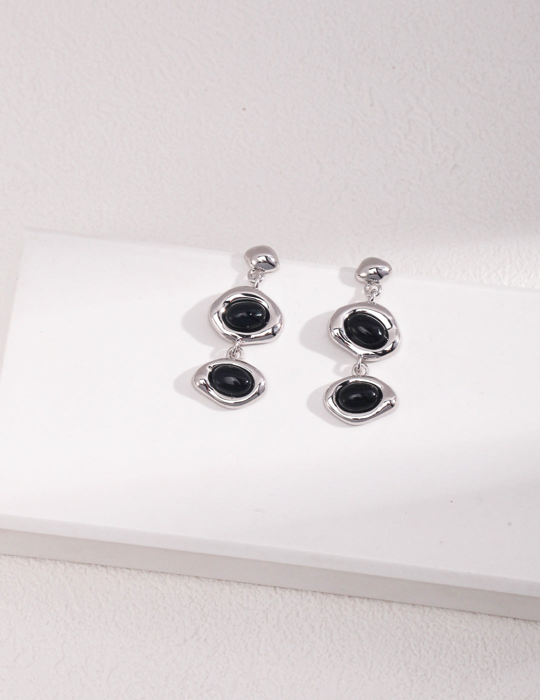 Boucles d'oreilles Pendantes en Pierres Naturelles - Colette