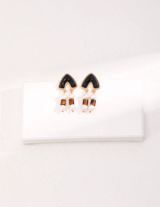 Boucles d'oreilles art déco - Marie