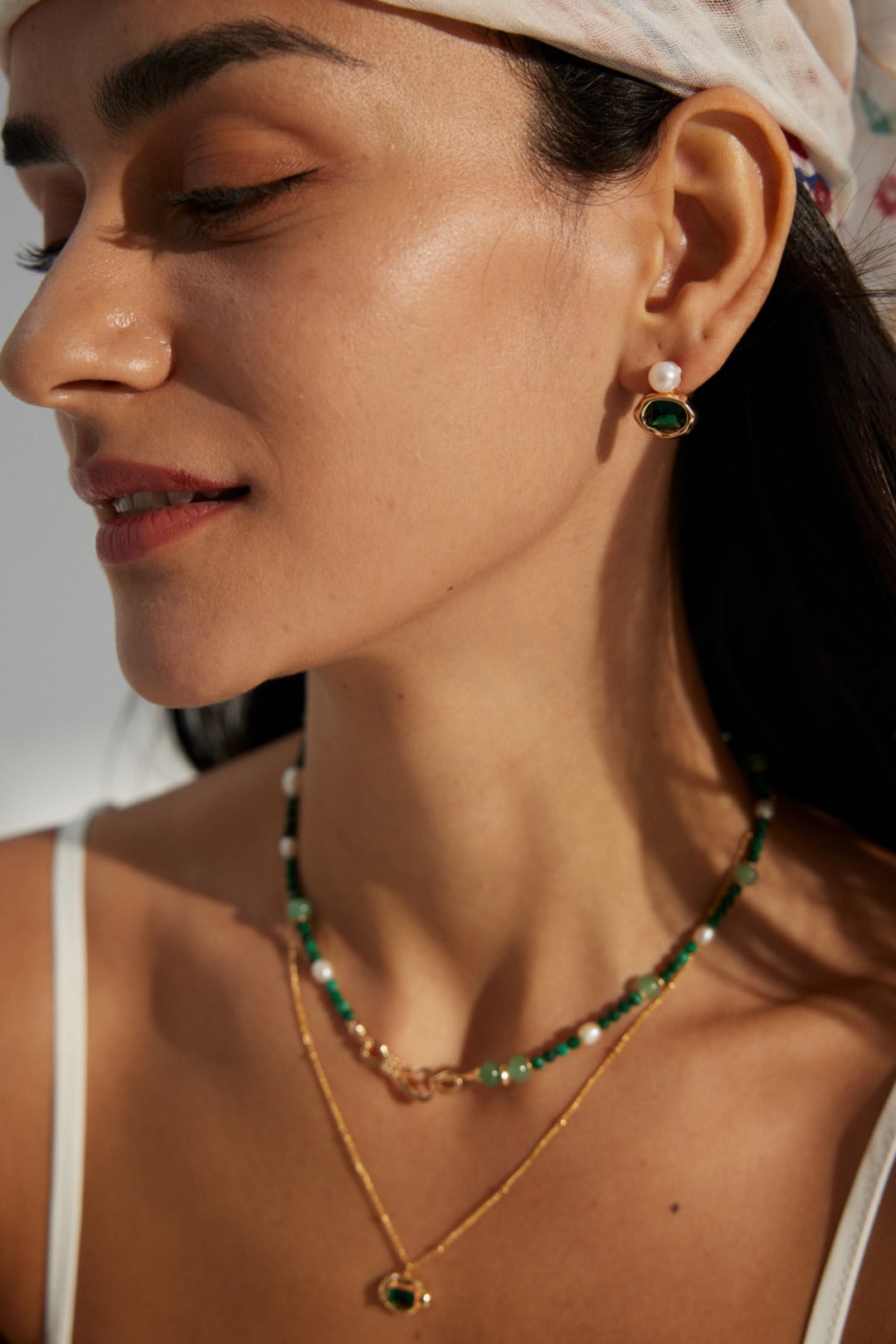 Boucles d'oreilles minimalistes en argent 925 - Assia